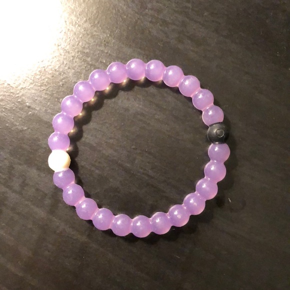 purple Alzheimer lokai bracelet - Picture 2 of 2